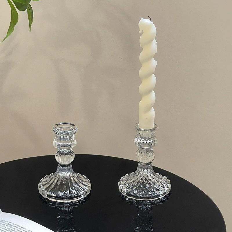 クリスタルガラス キャンドル / Crystal glass candle - kocol