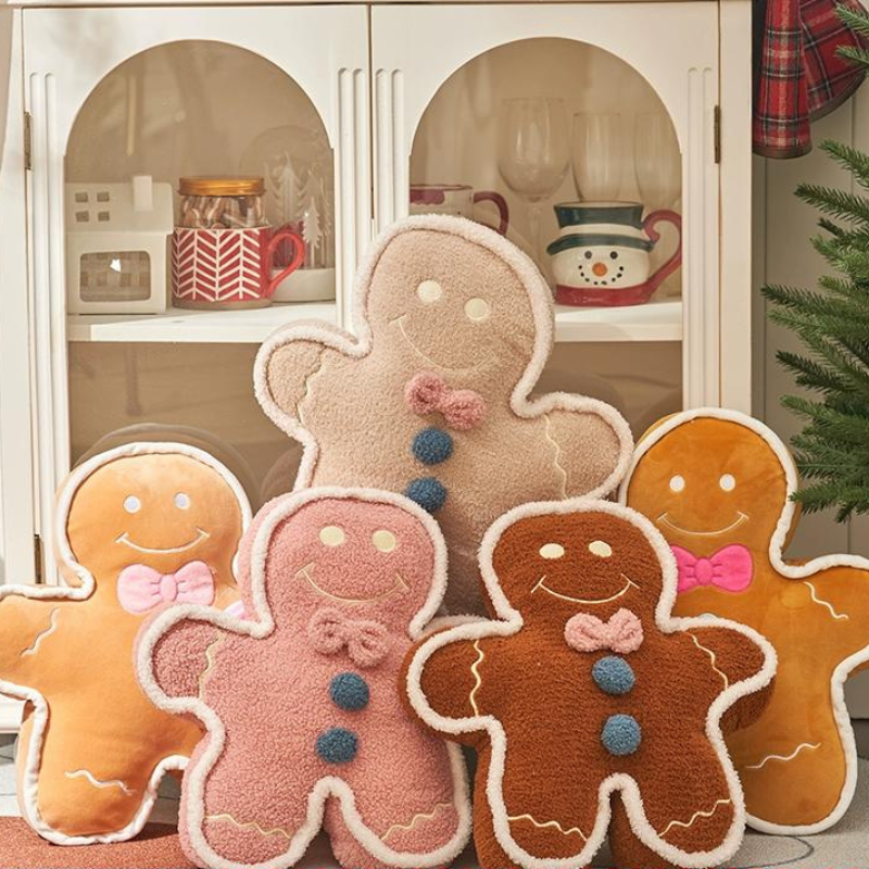 ジンジャーブレッドマンクッキーマンクリスマスぬいぐるみ kocol