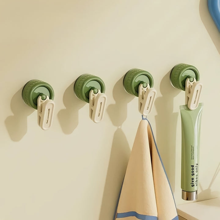 ニュアンスカラー吸盤クリップフック