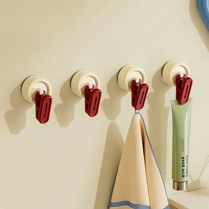 ニュアンスカラー吸盤クリップフック