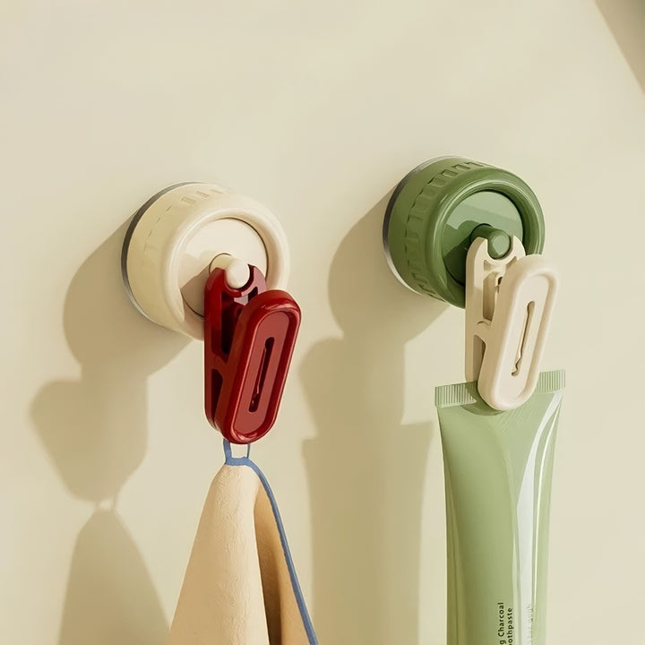 ニュアンスカラー吸盤クリップフック