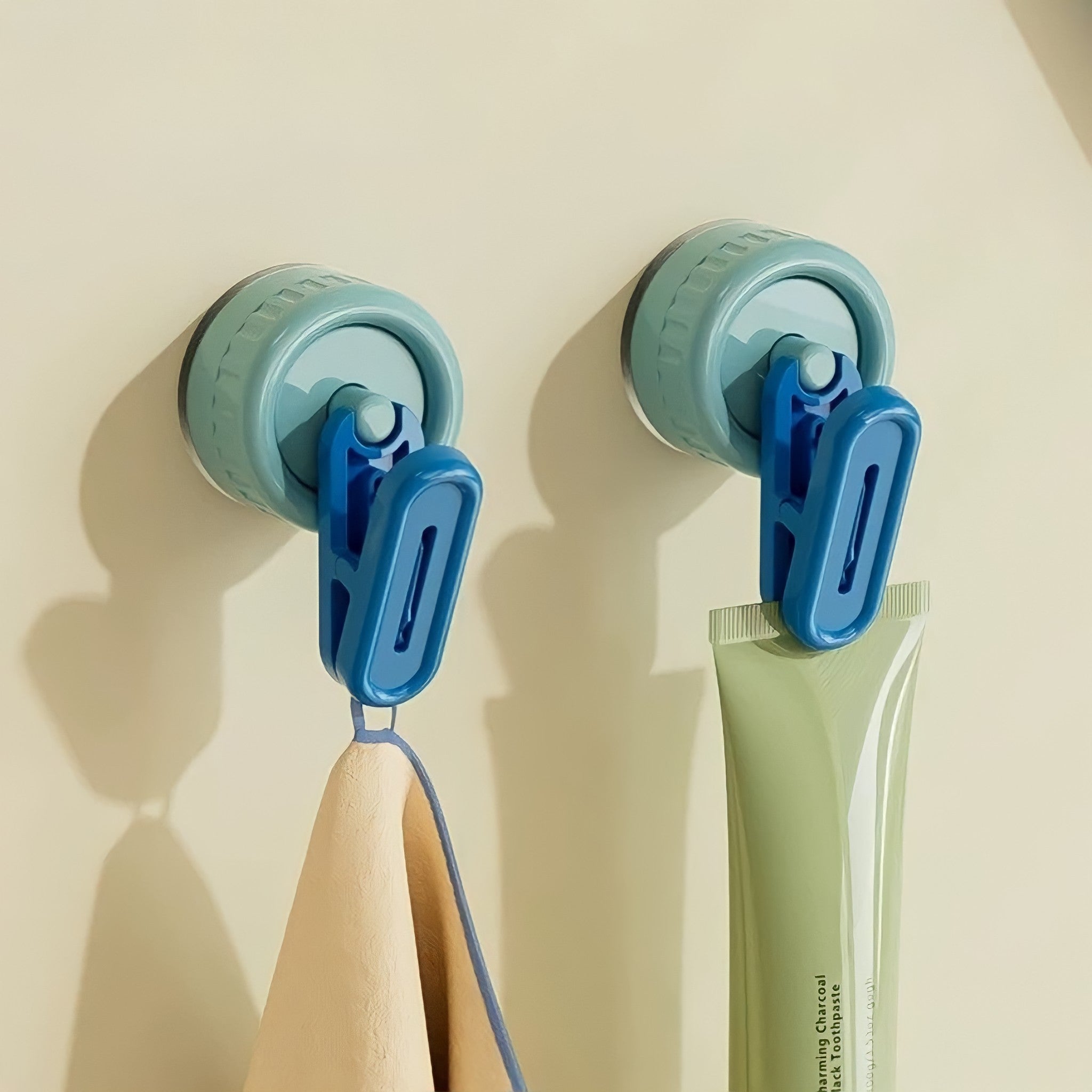 ニュアンスカラー吸盤クリップフック