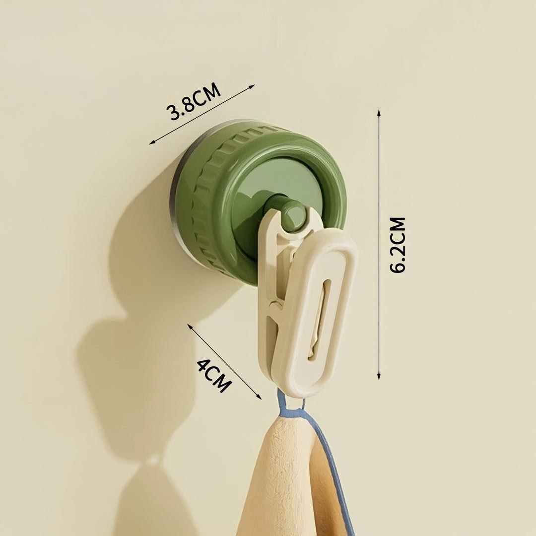 ニュアンスカラー吸盤クリップフック