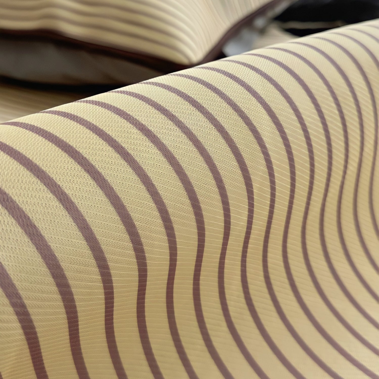 Soft Cool Ice Silk Stripe Mat Set 