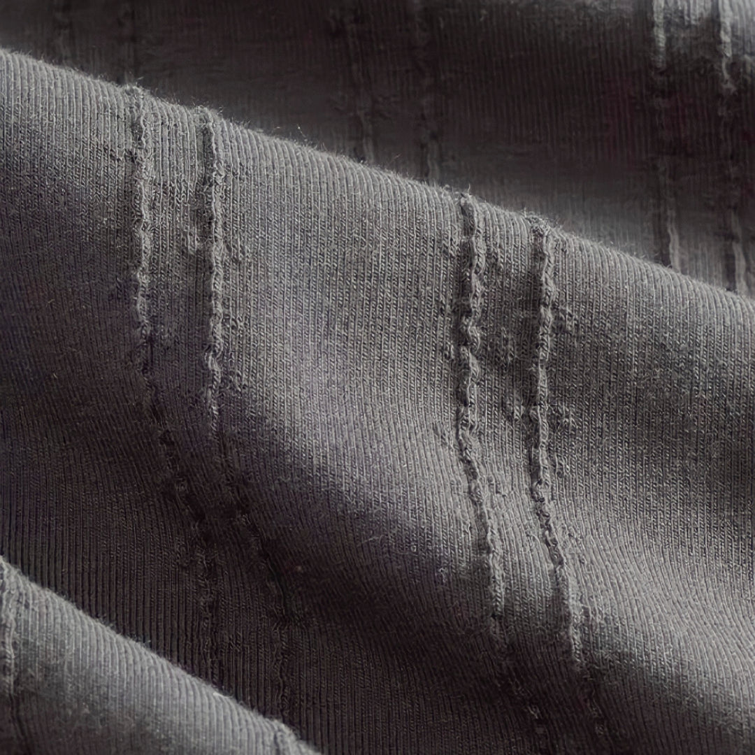 Cotton Stripe Natural Pajamas 