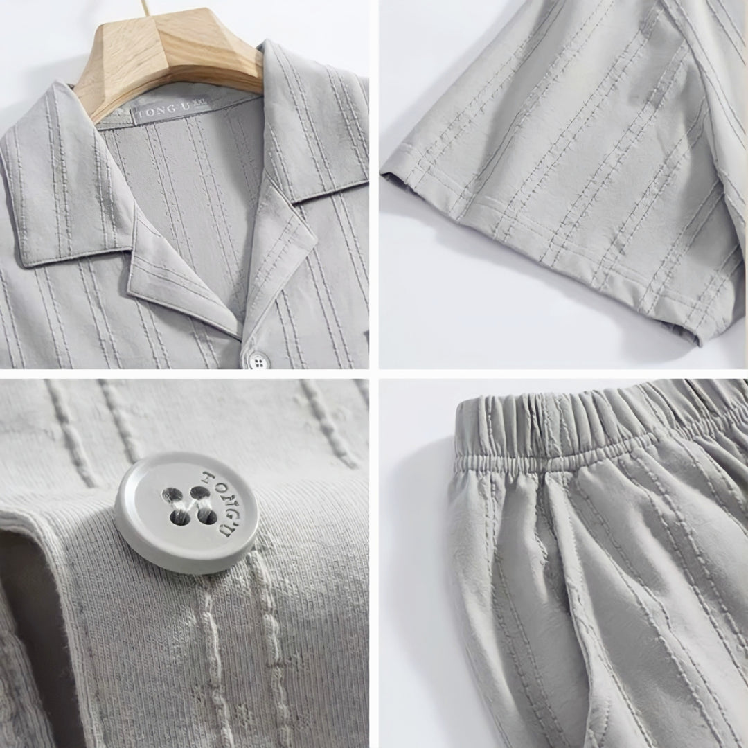 Relaxed Striped Pajamas 