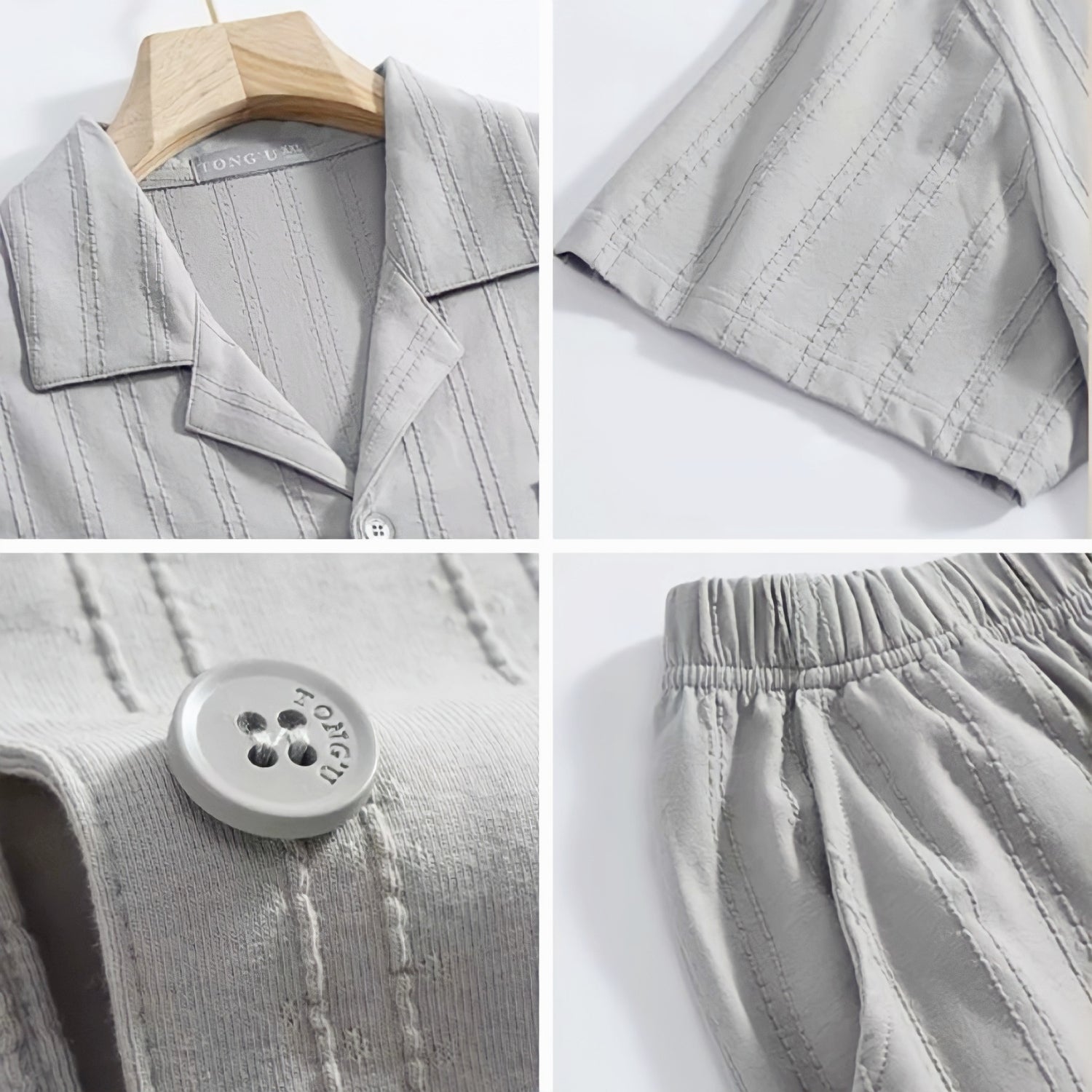 Relaxed Striped Pajamas 