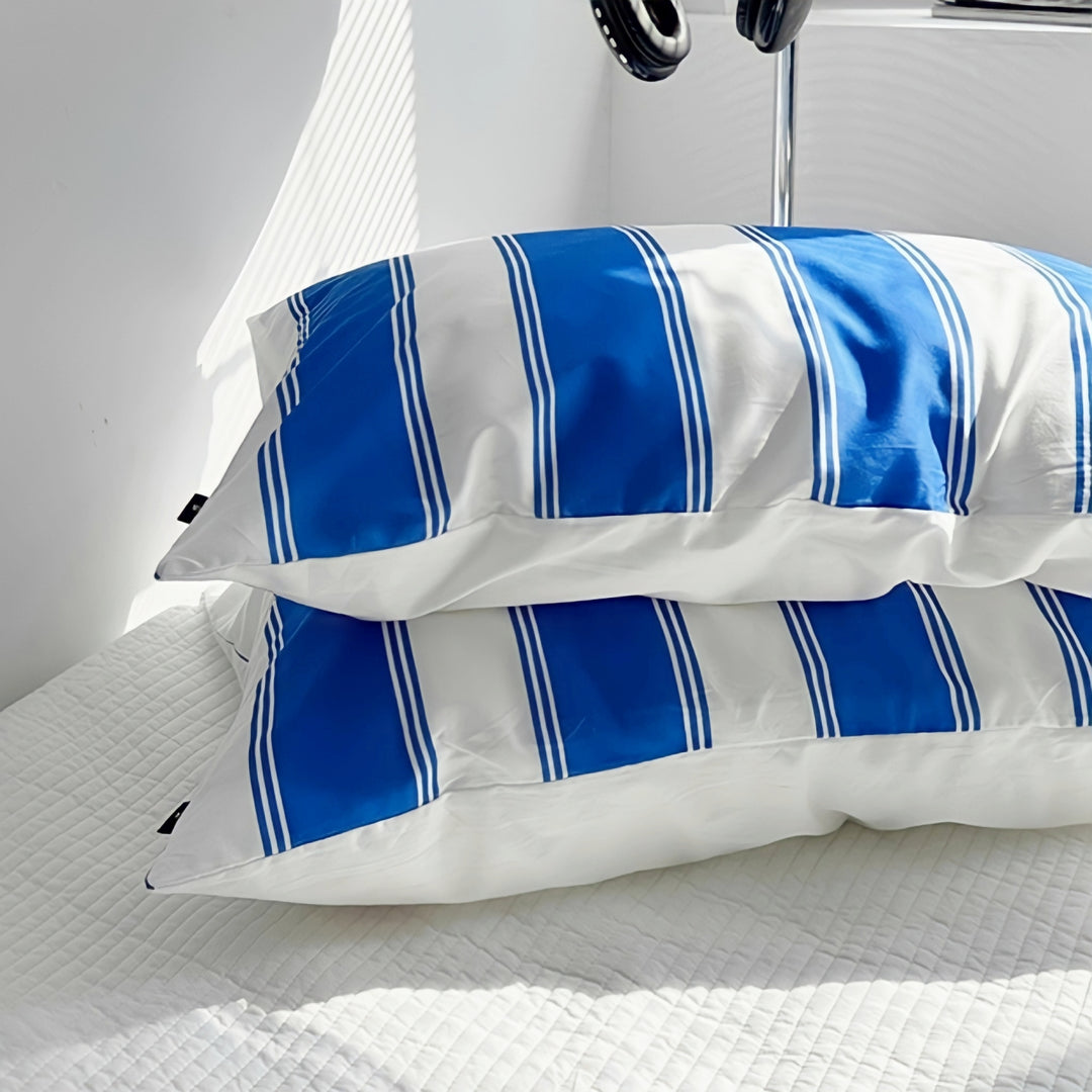 White Blue Mix Pillowcase