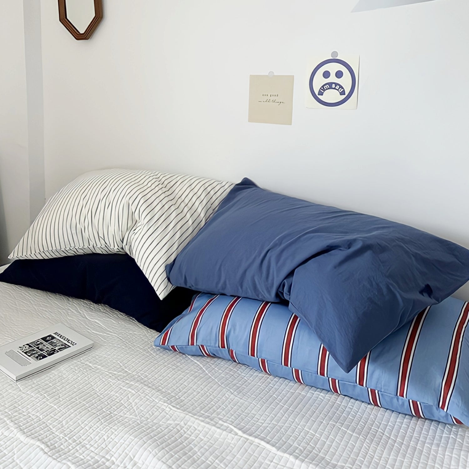 パターンミックス枕カバー