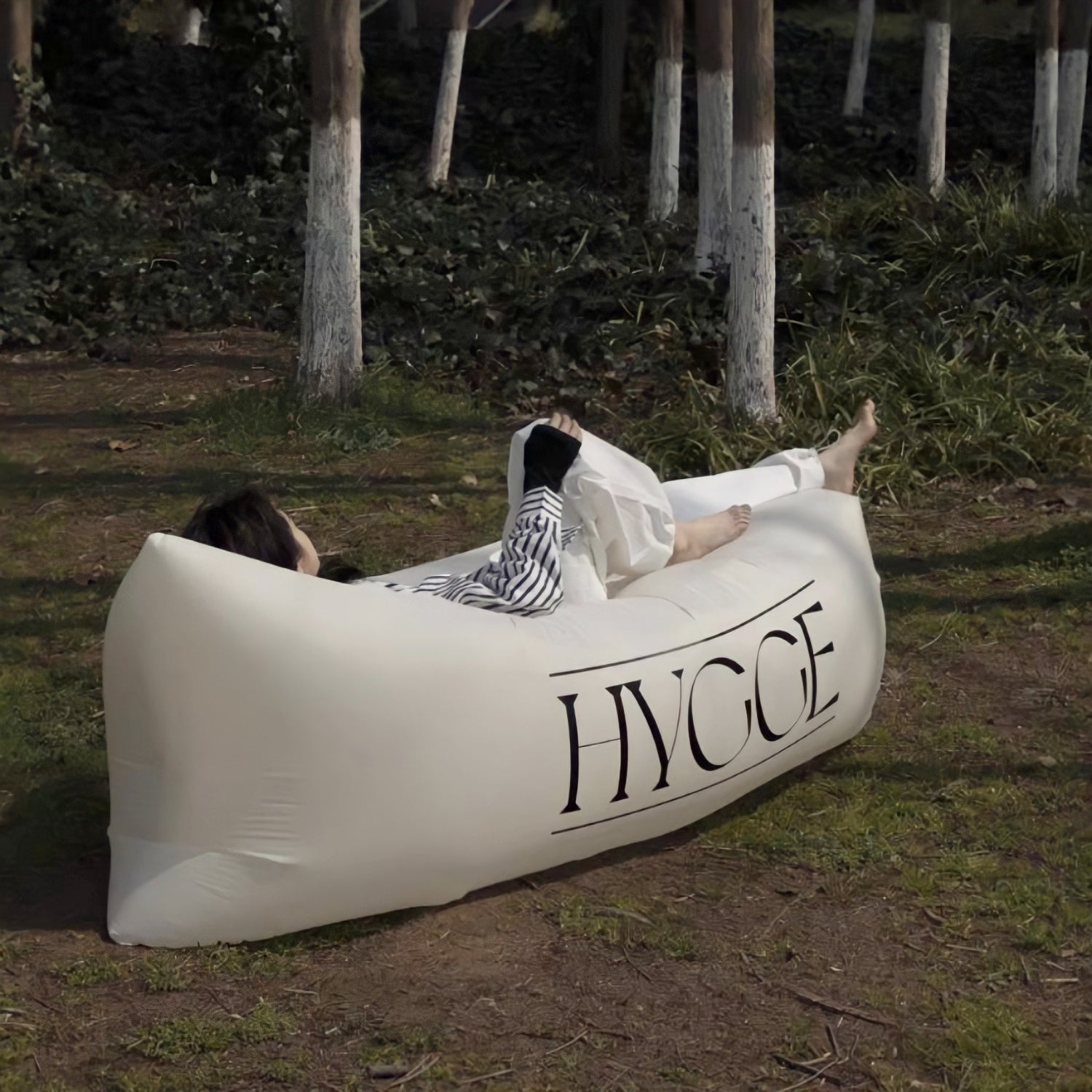 ポータブルエアピクニックソファ