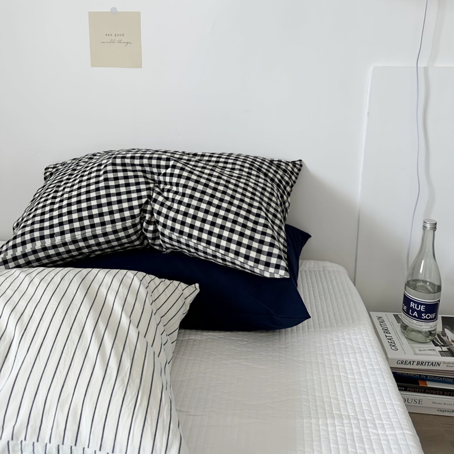 パターンミックス枕カバー