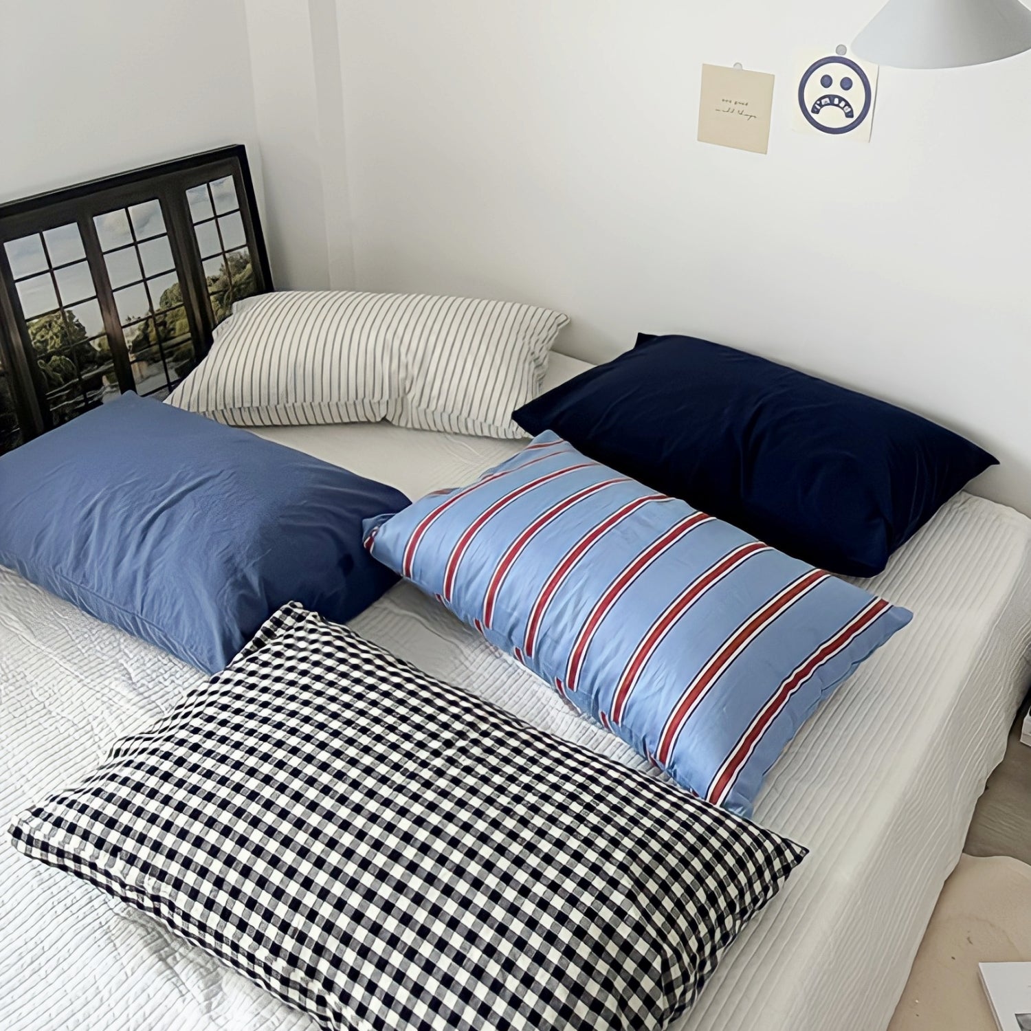 パターンミックス枕カバー