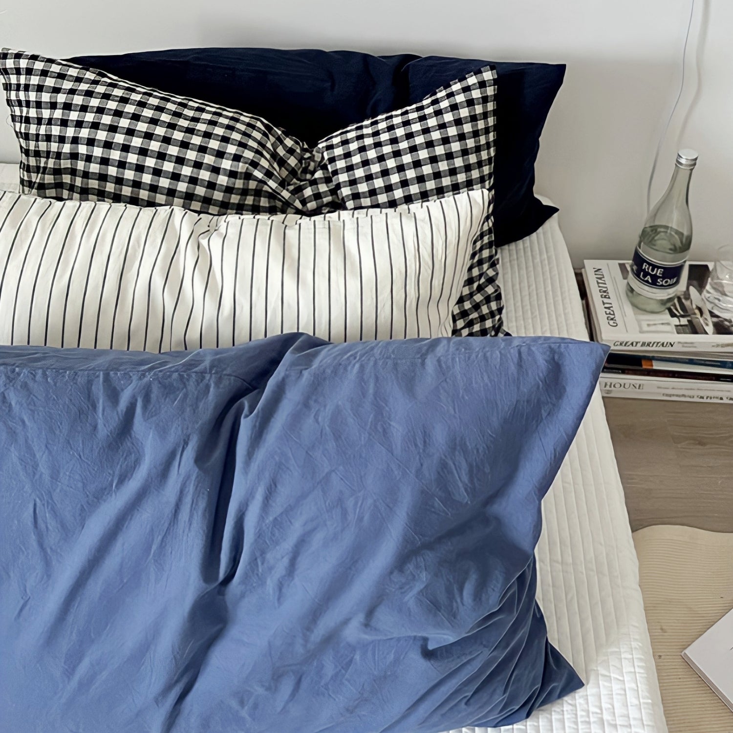 パターンミックス枕カバー