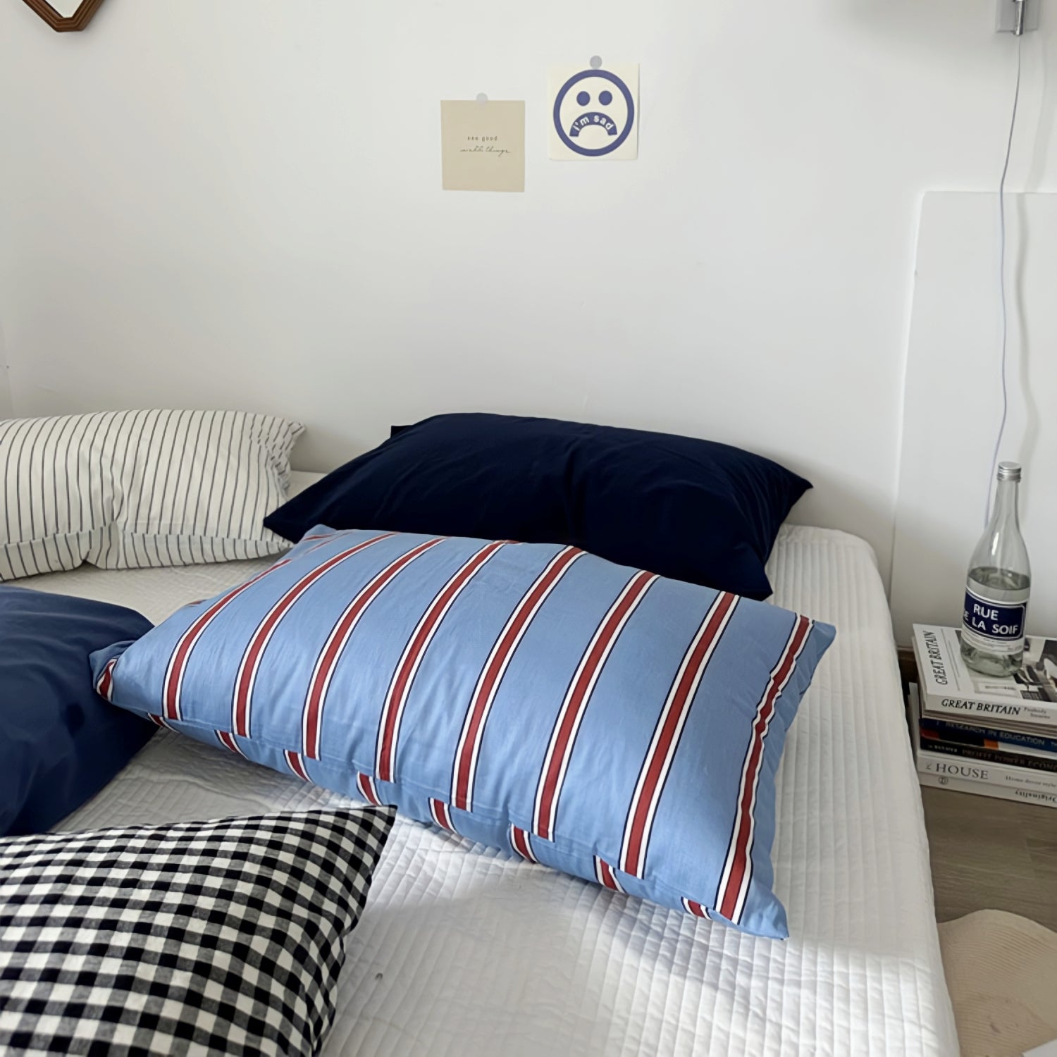 パターンミックス枕カバー