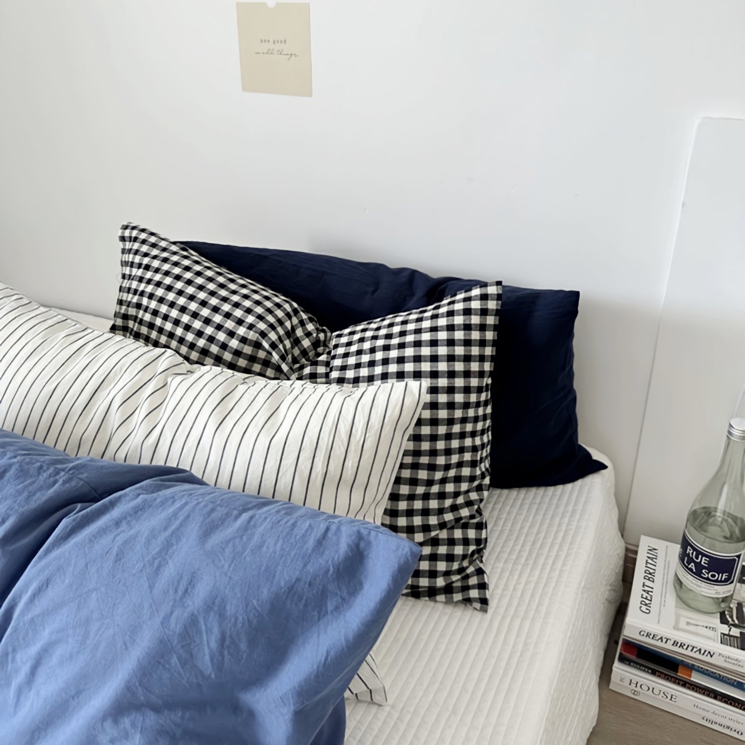 パターンミックス枕カバー