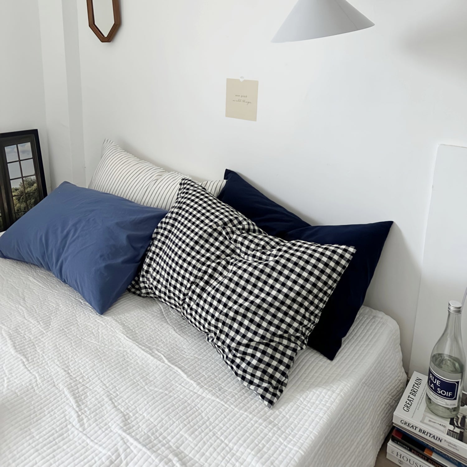 パターンミックス枕カバー