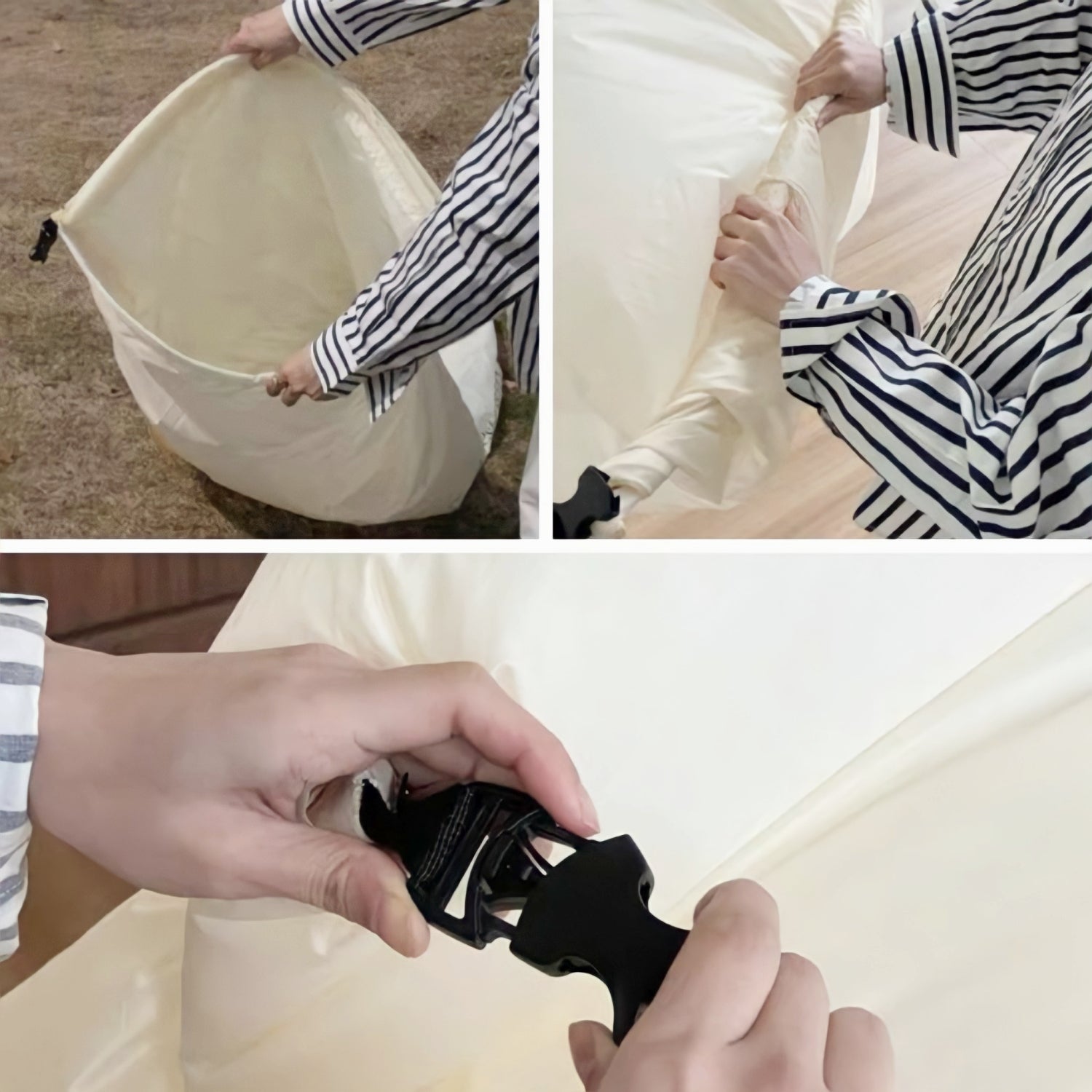 ポータブルエアピクニックソファ