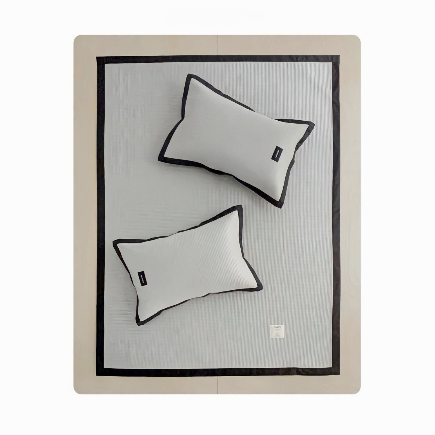 Waffle Ice Silk Cool Mat, Grey