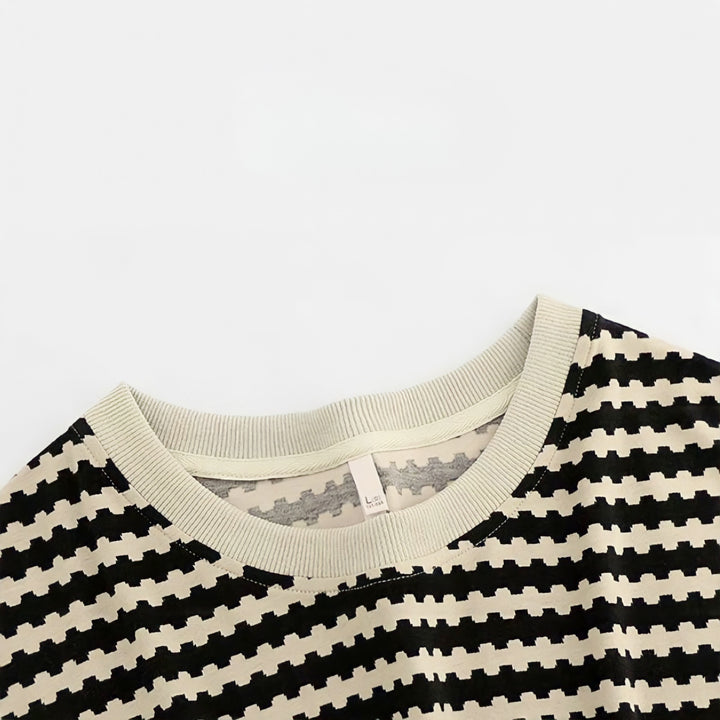 Wave Border Loungewear 