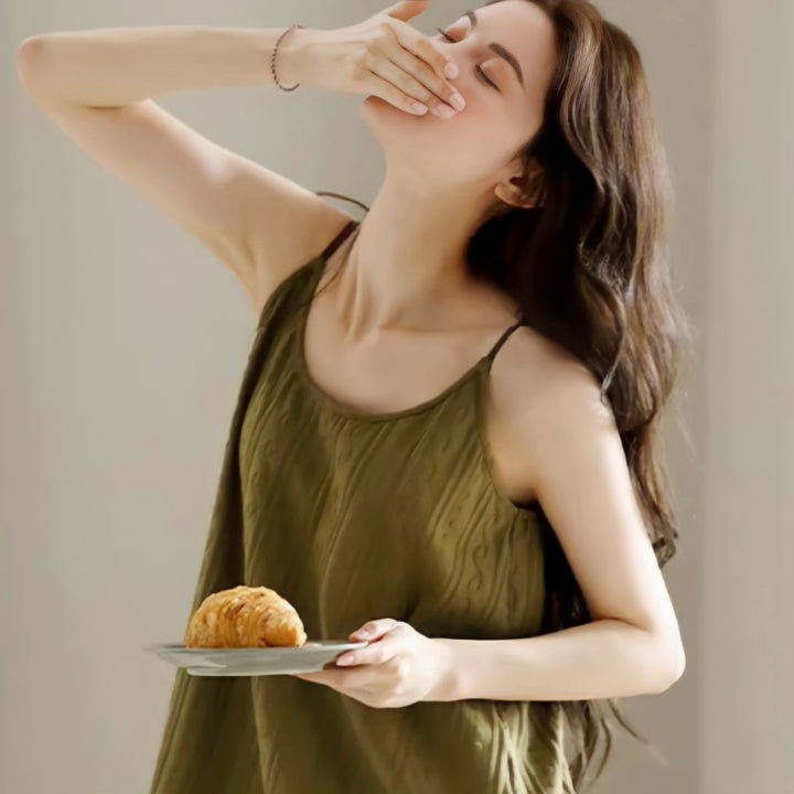 Summer pure cotton camisole loungewear 