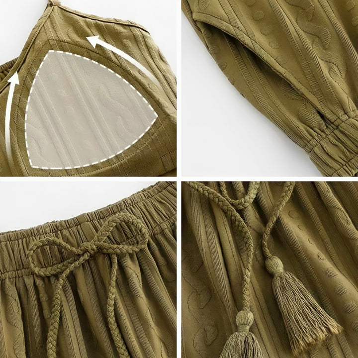 Summer pure cotton camisole loungewear 