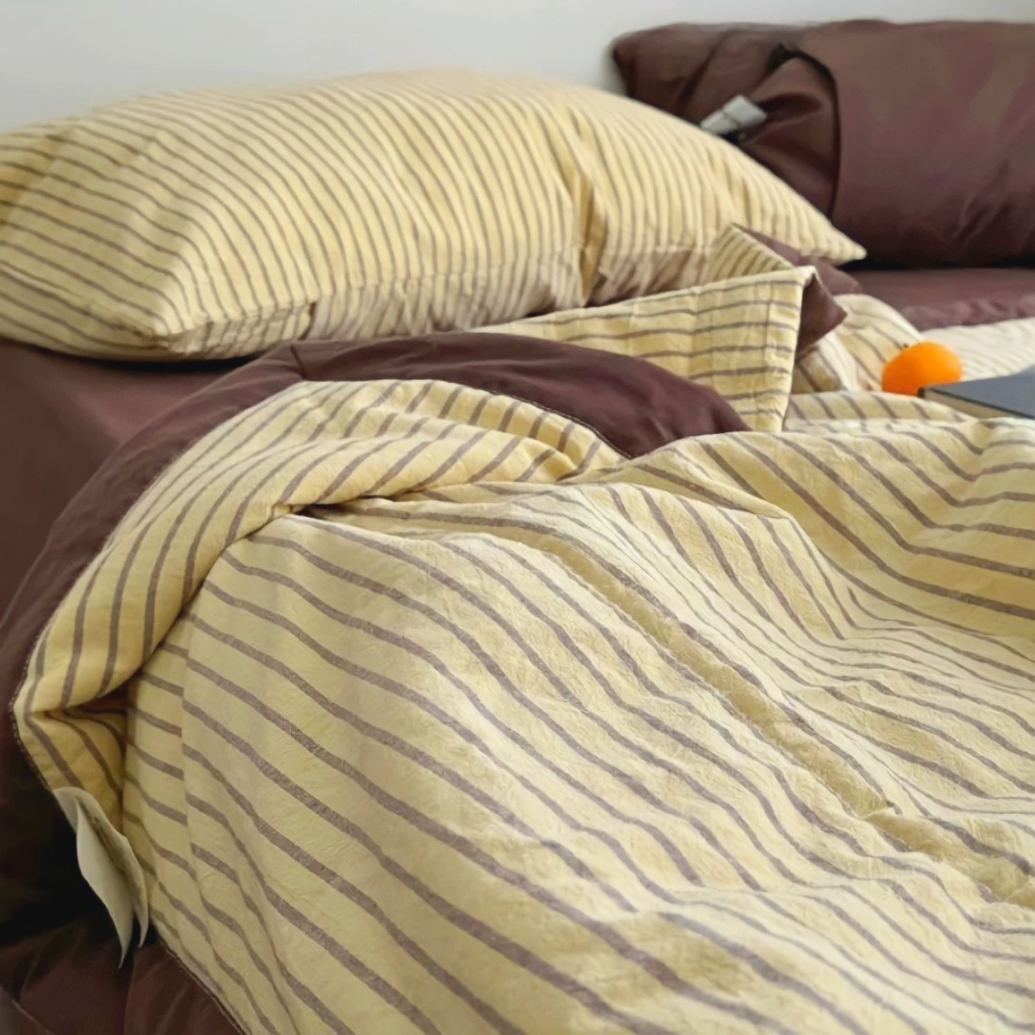 ストライプサマーコットンキルト 