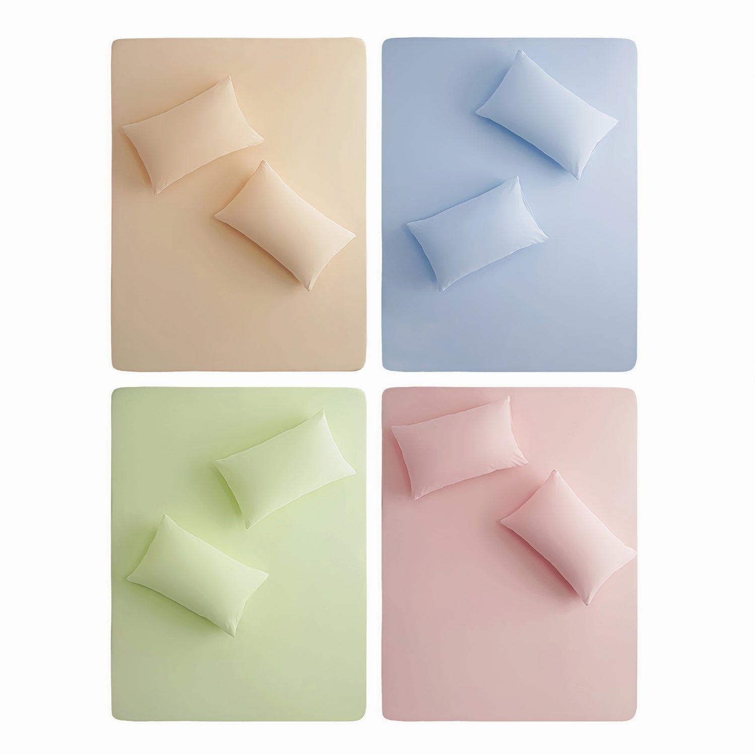 Macaron color cooling mat & pillowcase set