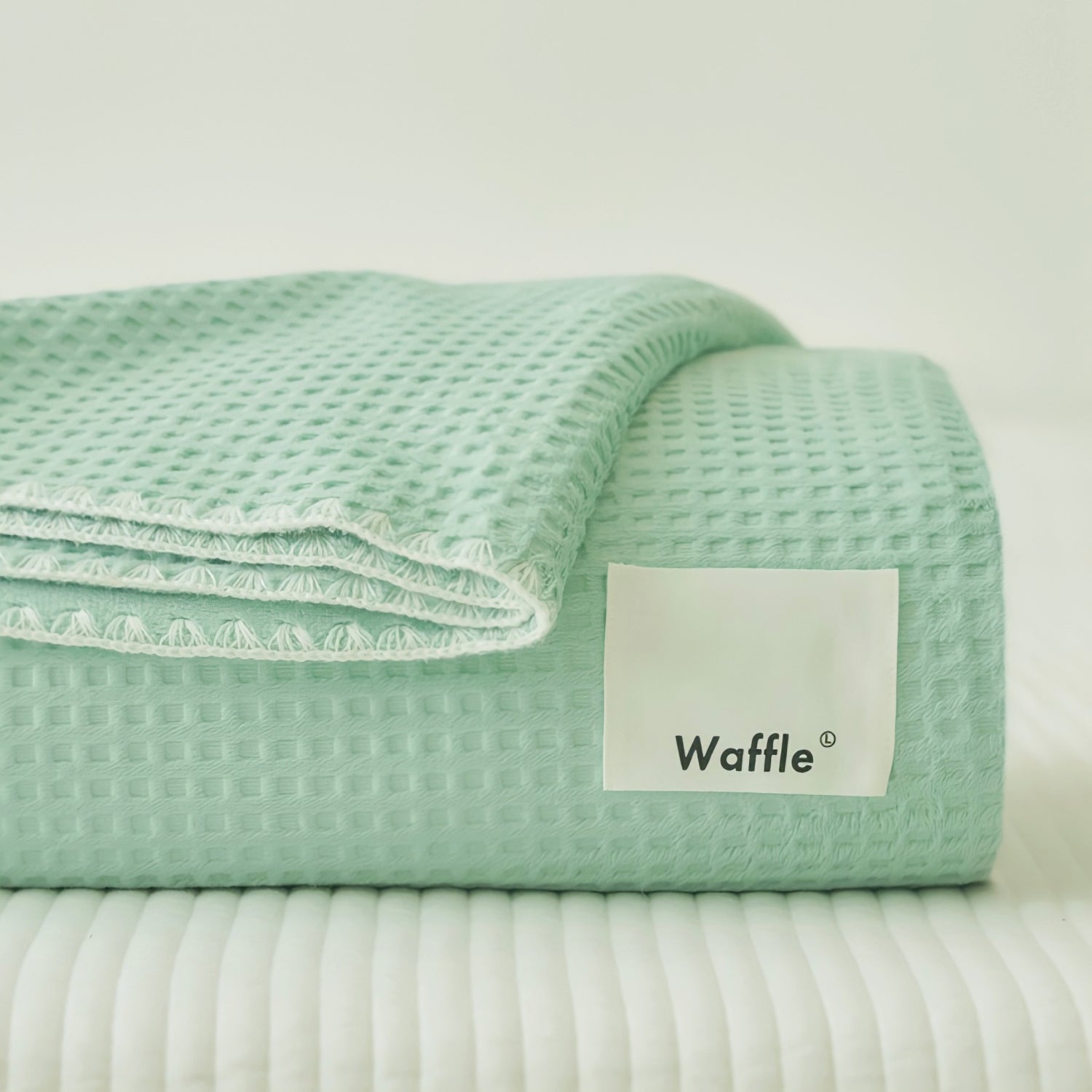 Colorful Waffle Blanket 
