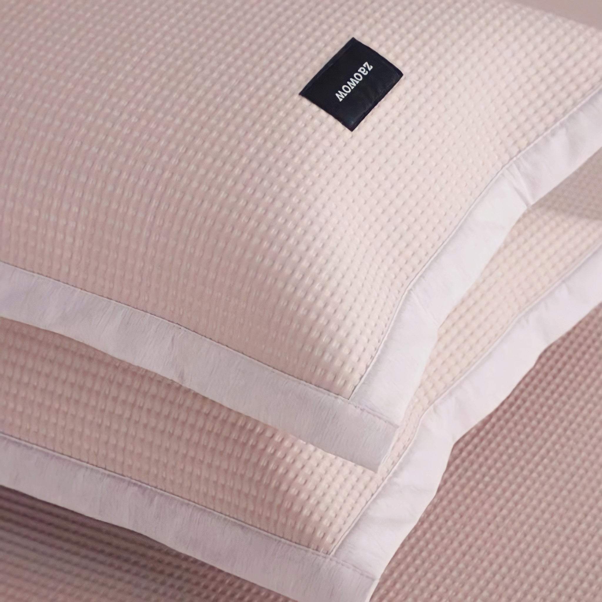 Waffle Ice Silk Cool Mat Pink