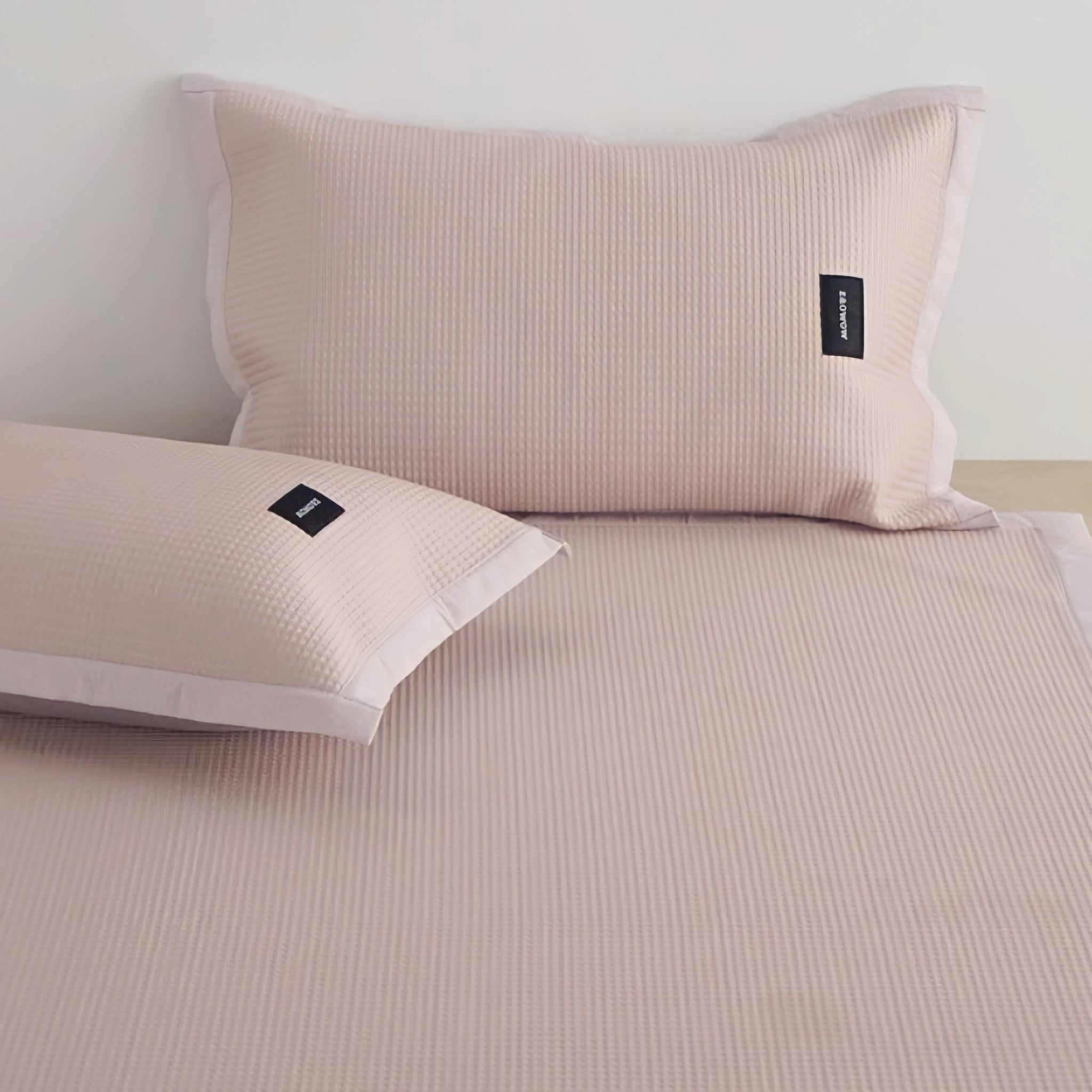 Waffle Ice Silk Cool Mat Pink