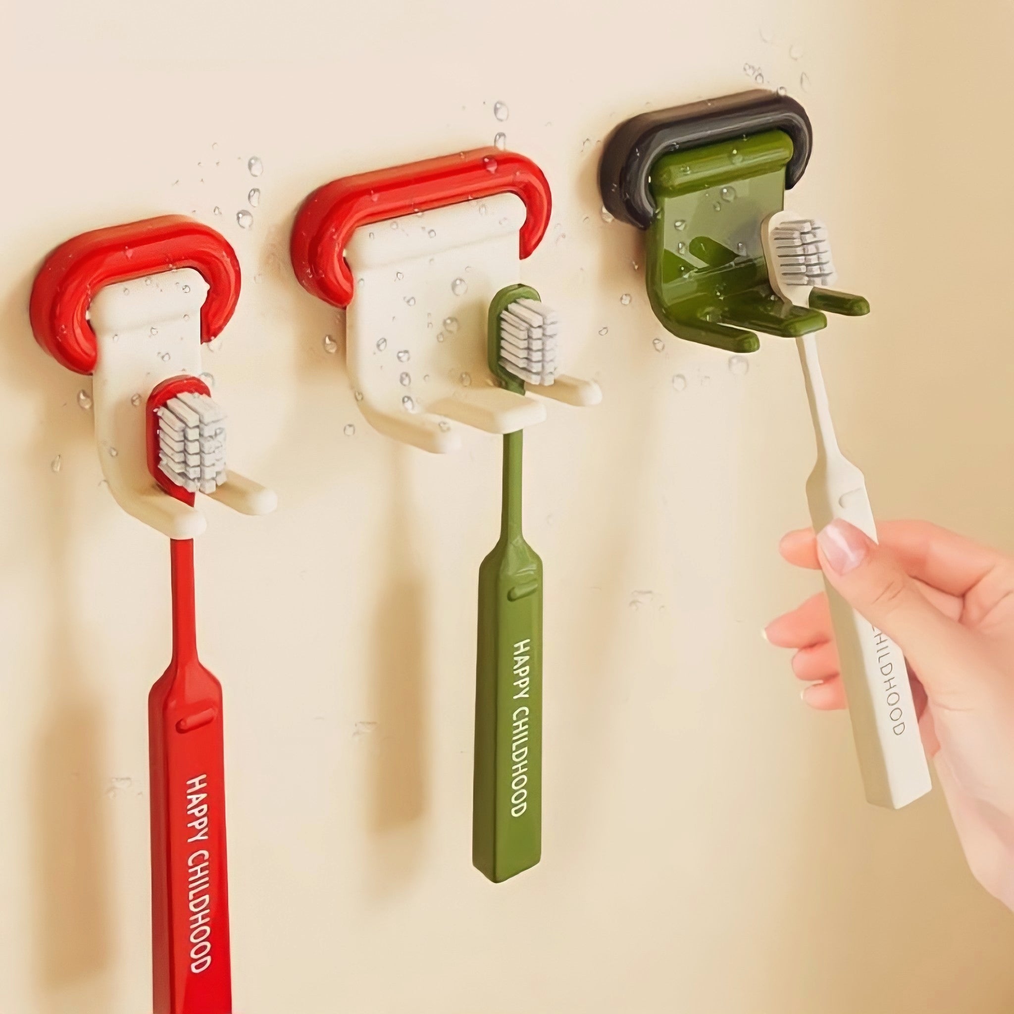 Combination Color Toothbrush Holder