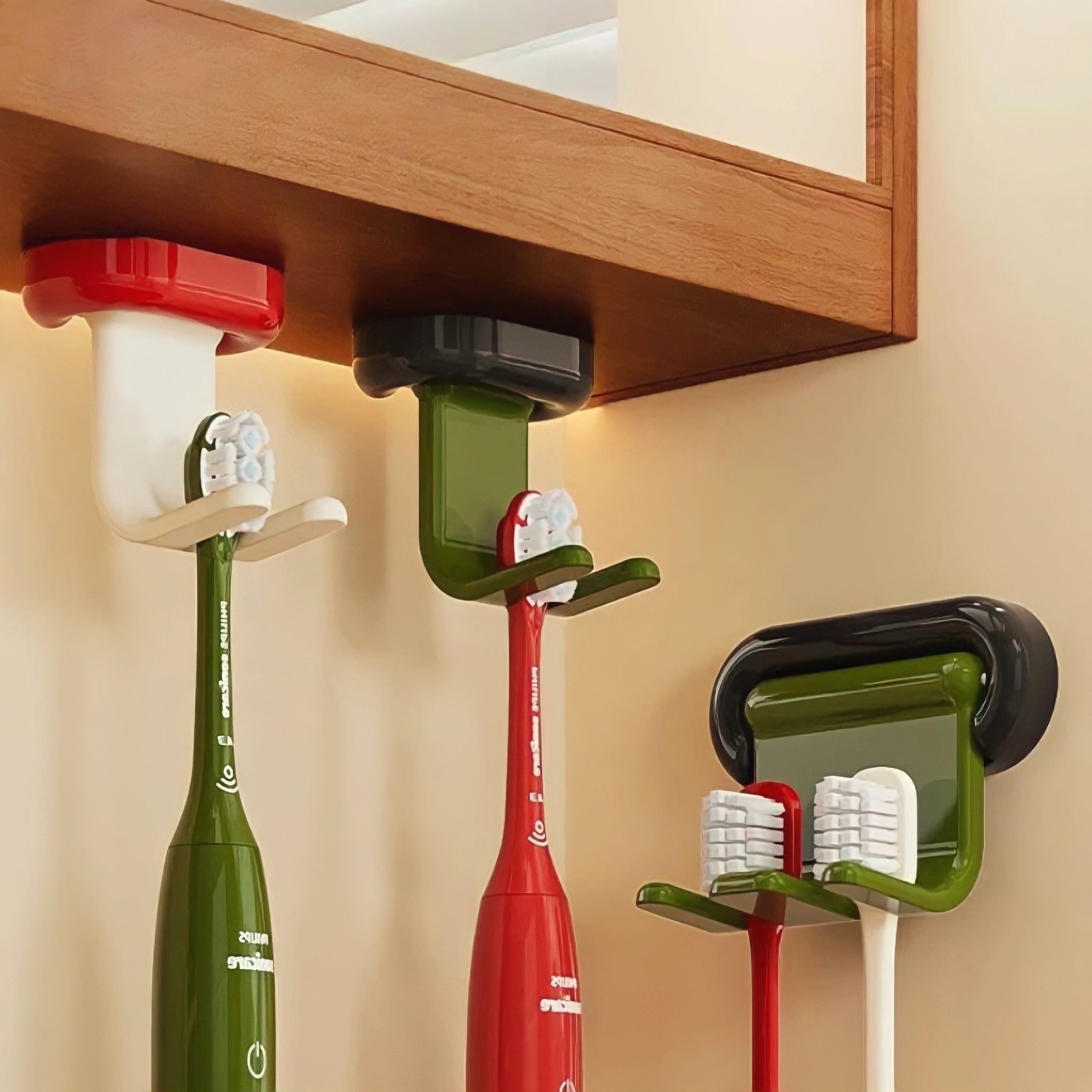 Combination Color Toothbrush Holder