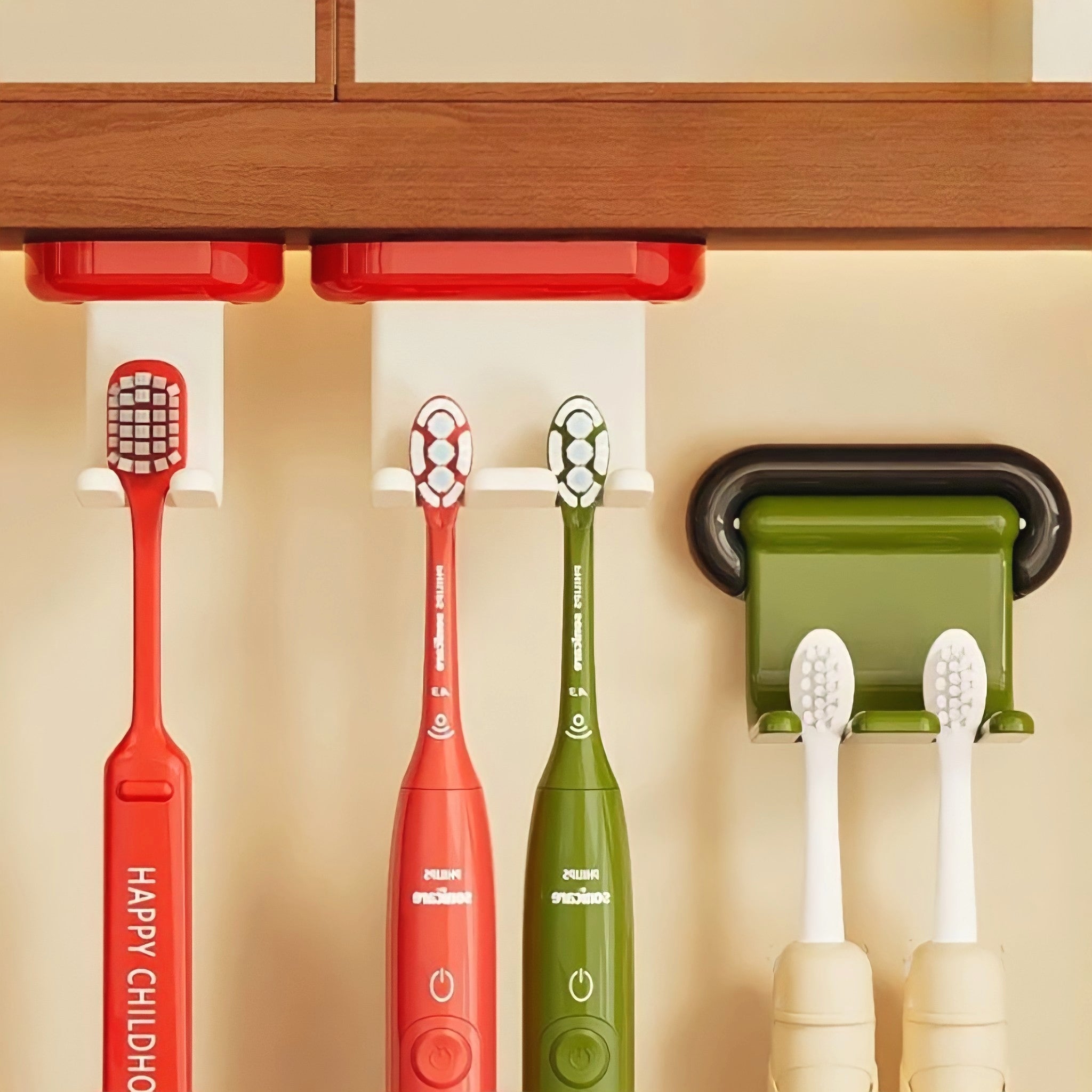 Combination Color Toothbrush Holder