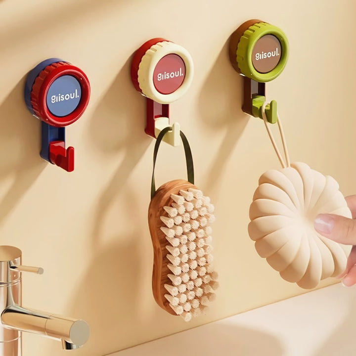 コンビカラー吸盤フック