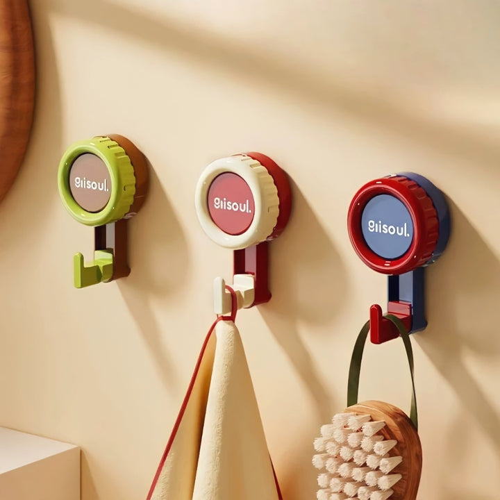 コンビカラー吸盤フック