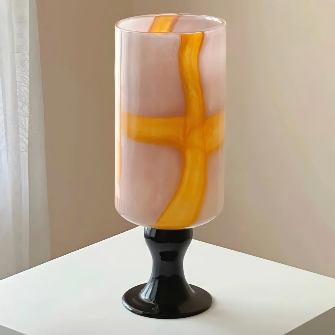 オーロラガラスフラワーベース