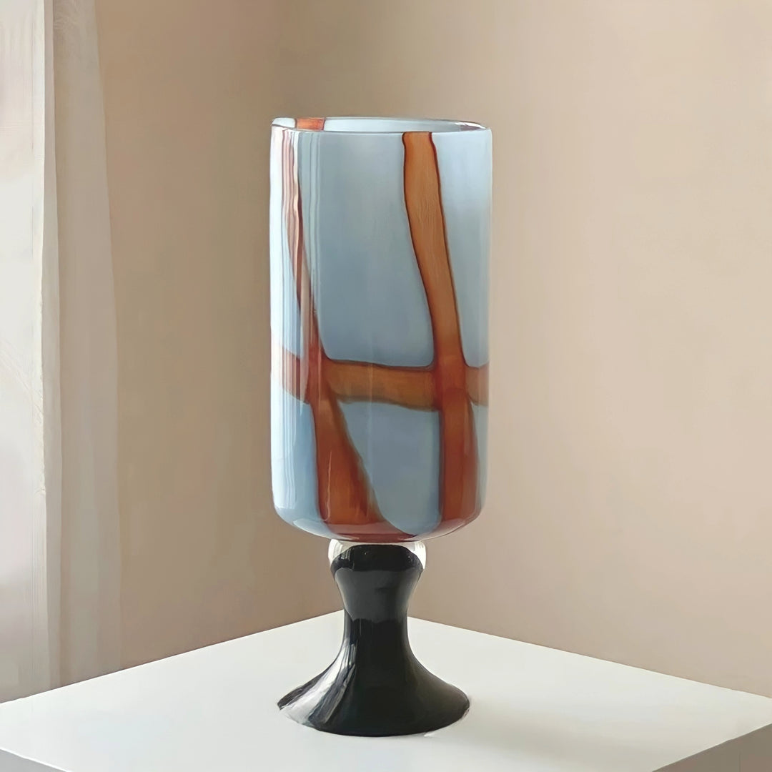 オーロラガラスフラワーベース