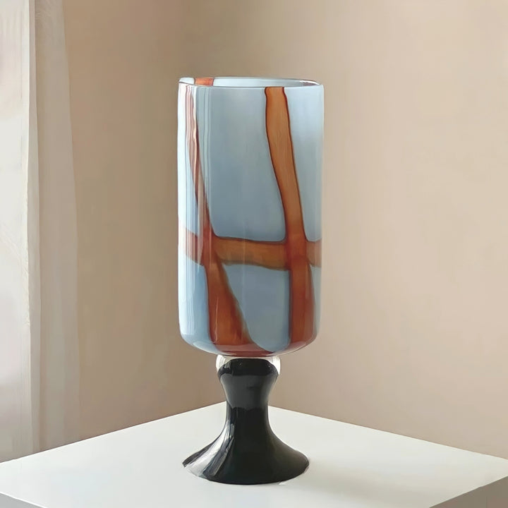 オーロラガラスフラワーベース