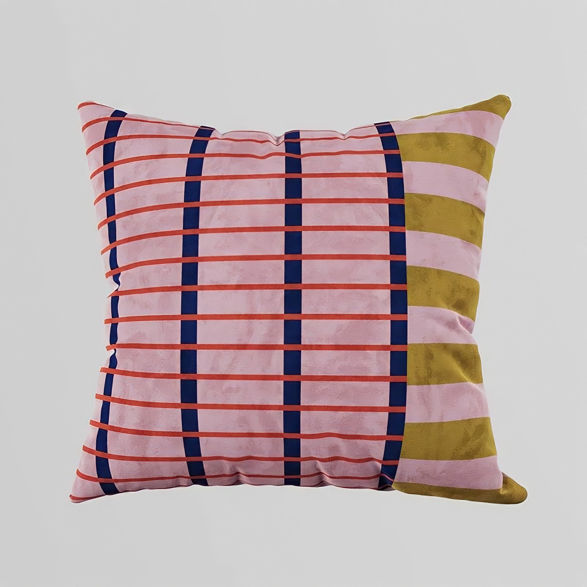Geometric Line Cushion