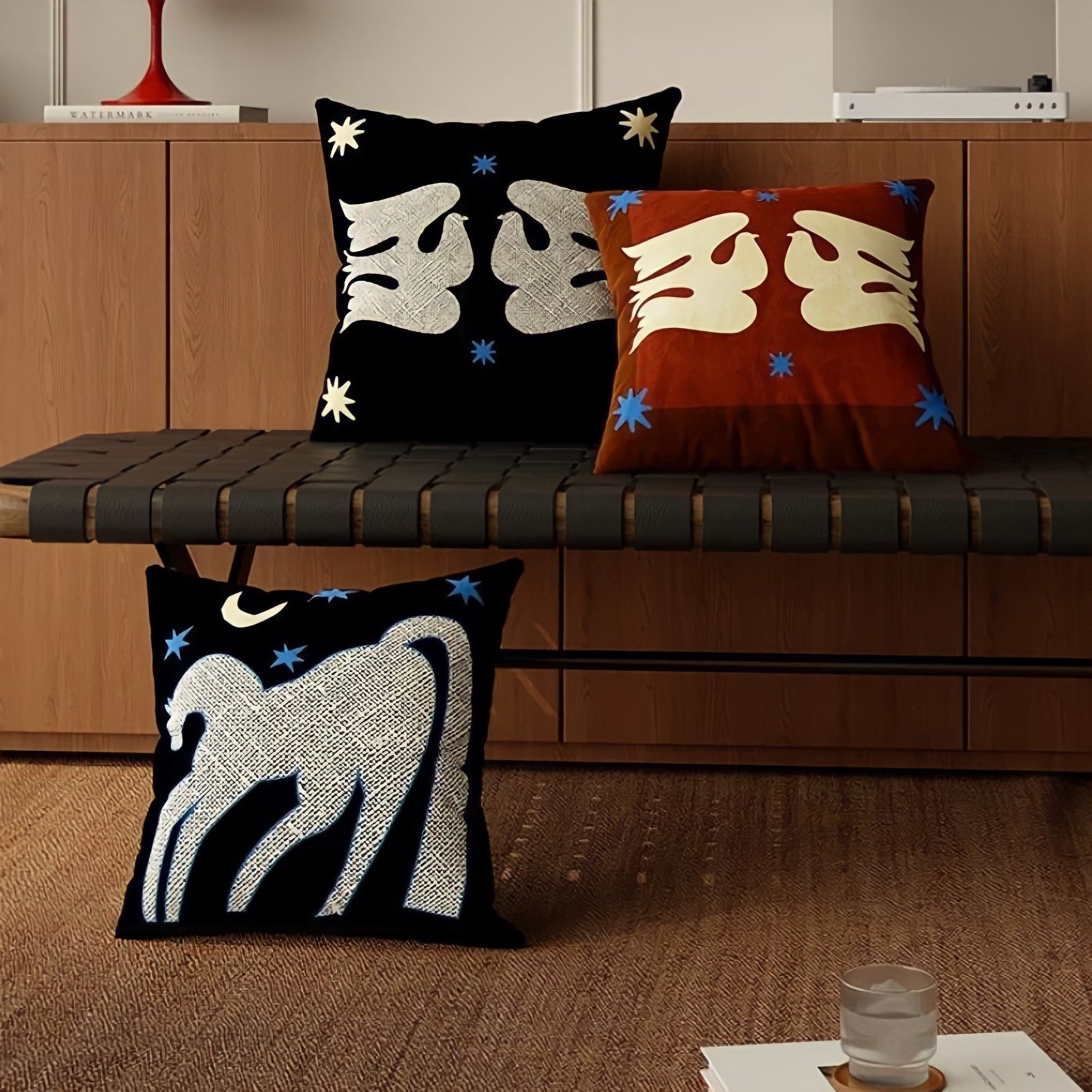 Folklore Animal Cushion