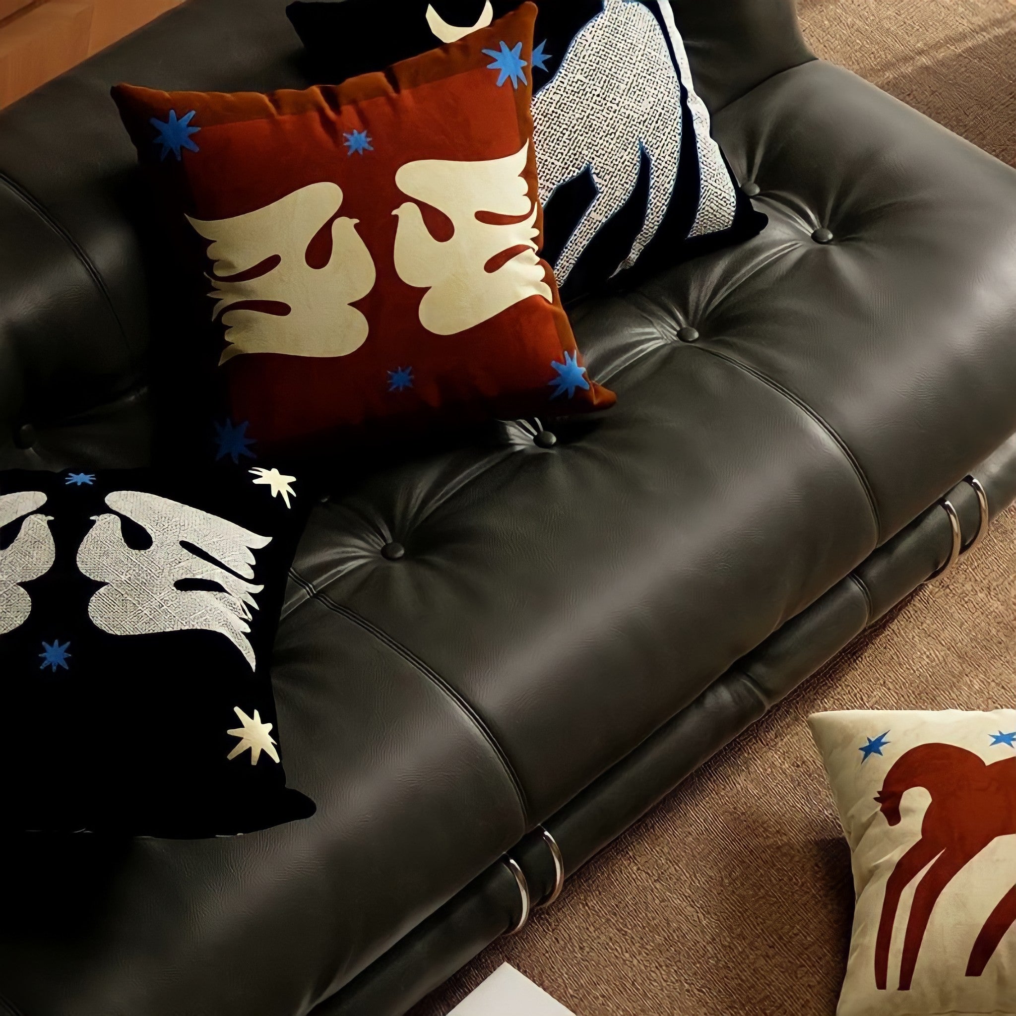 Folklore Animal Cushion