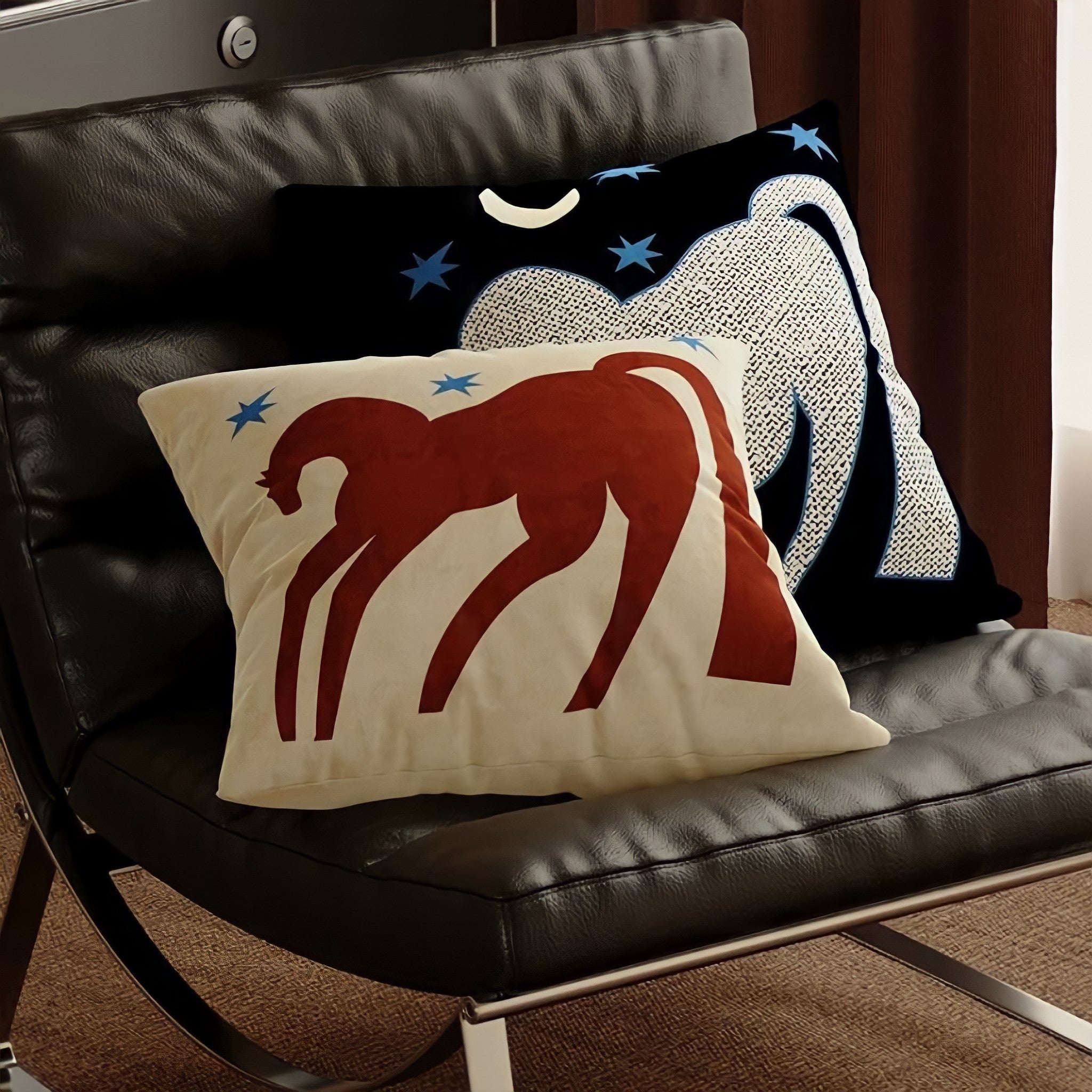 Folklore Animal Cushion