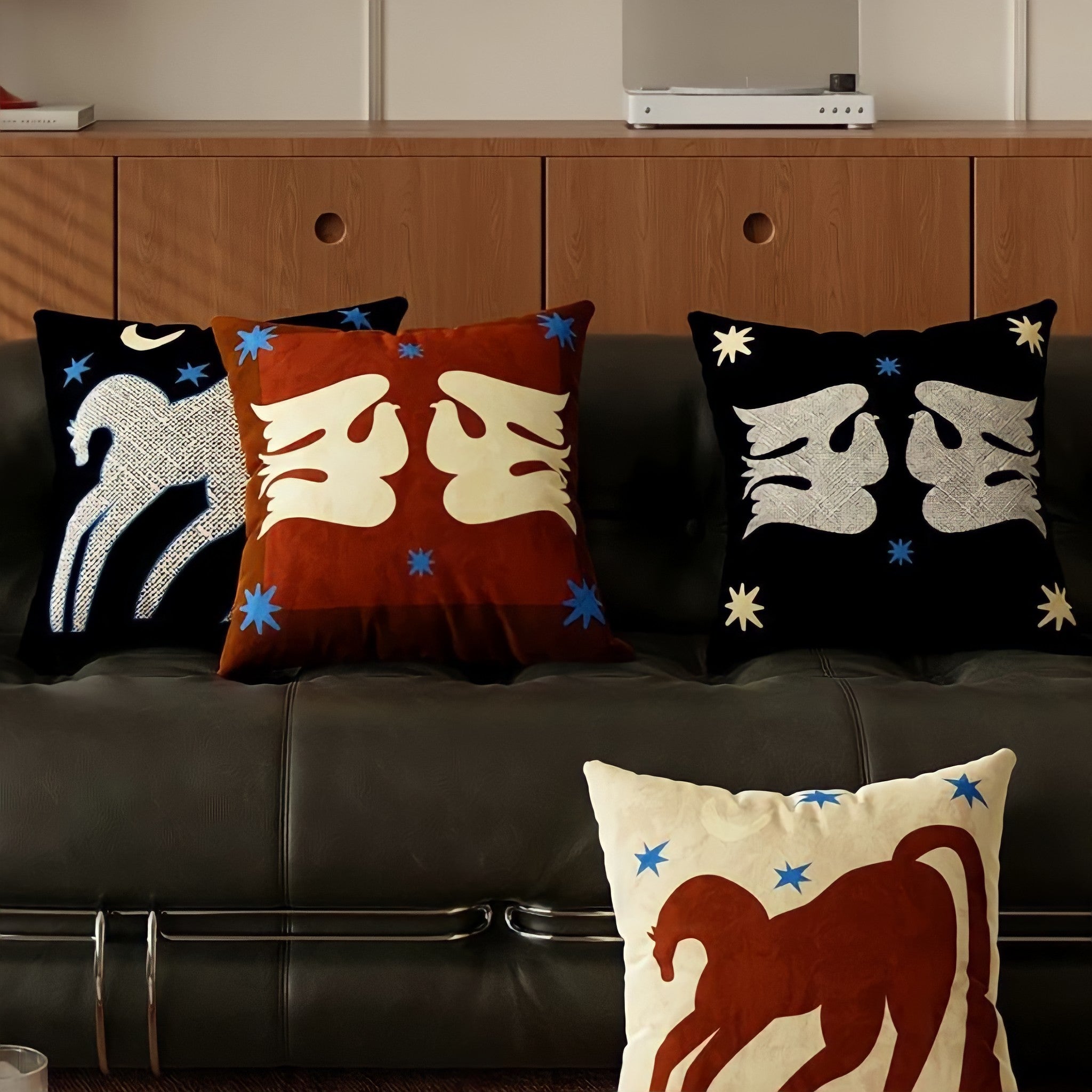 Folklore Animal Cushion