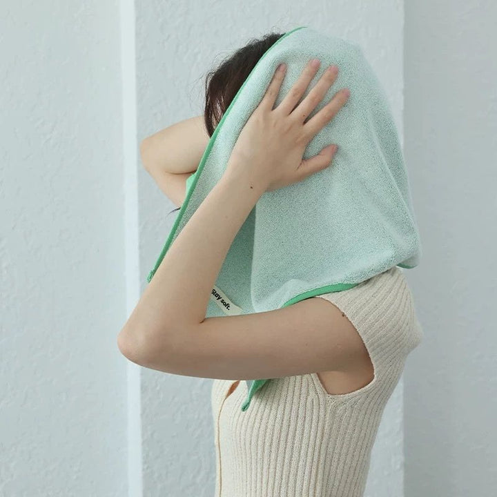 コットンニュアンスパイピングタオル