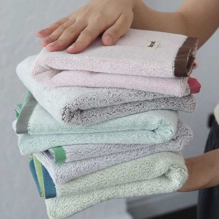 コットンニュアンスパイピングタオル