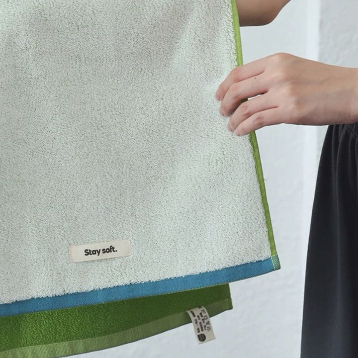 コットンニュアンスパイピングタオル