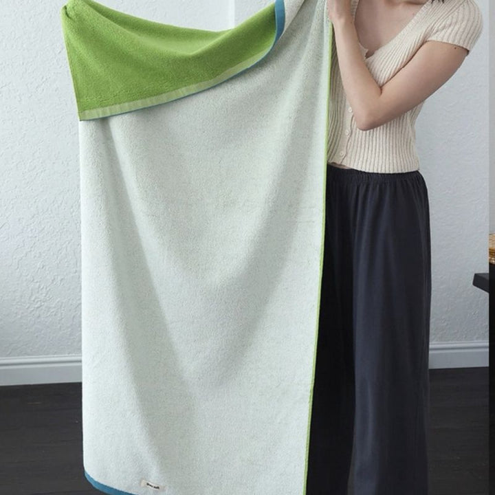 コットンニュアンスパイピングタオル