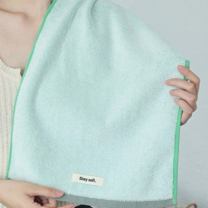 コットンニュアンスパイピングタオル