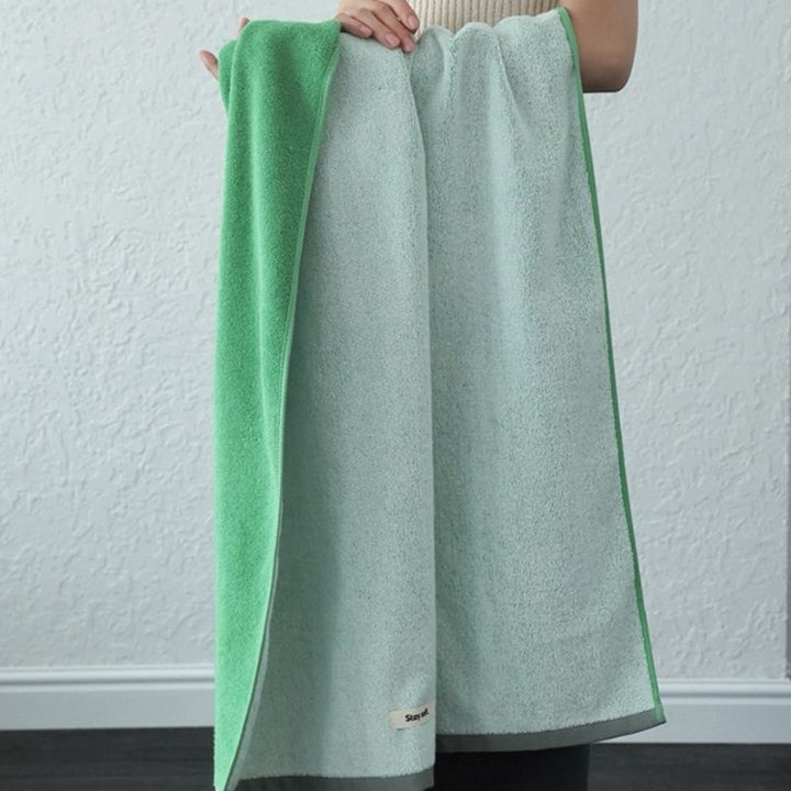 コットンニュアンスパイピングタオル