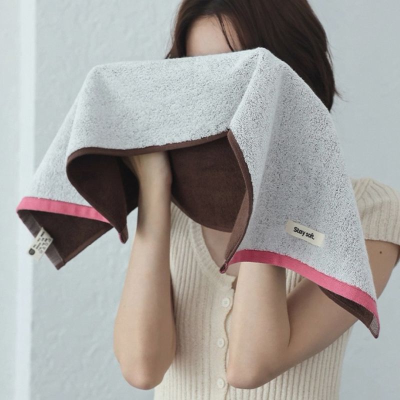 コットンニュアンスパイピングタオル